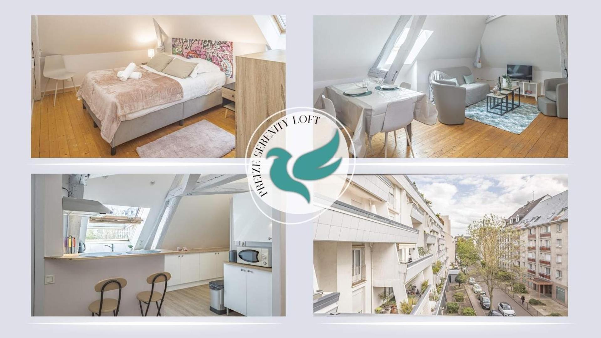 Preize Serenity Loft - Hypercentre - 2 Pers. ทรัวส์ ภายนอก รูปภาพ